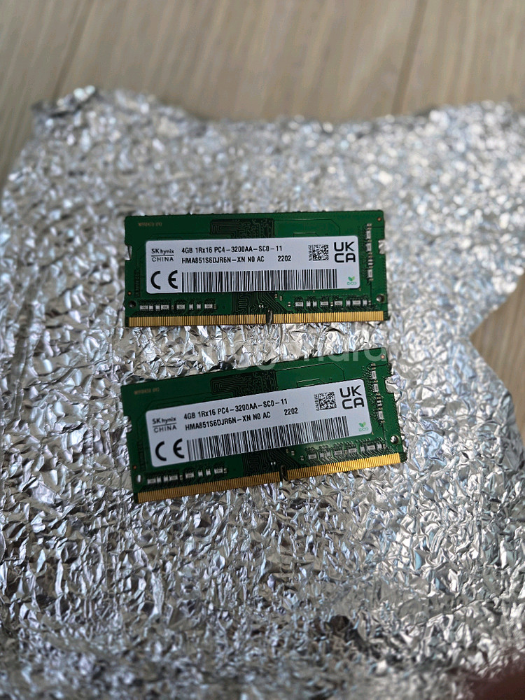노트북용 sk하이닉스 ddr4 4g ram--0