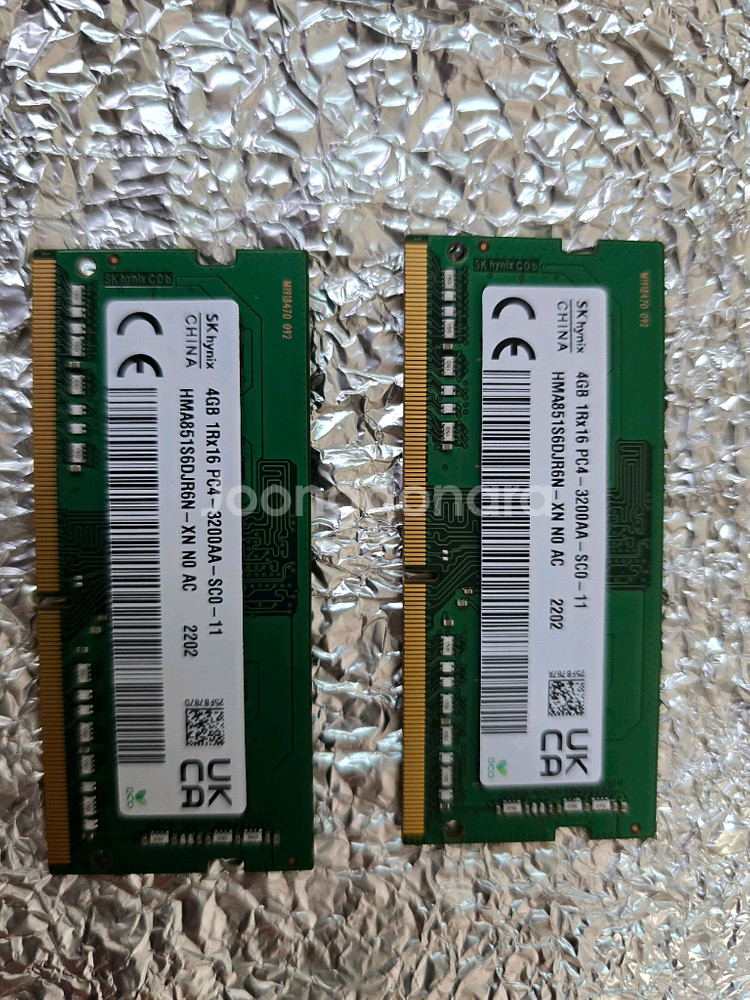 노트북용 sk하이닉스 ddr4 4g ram--1