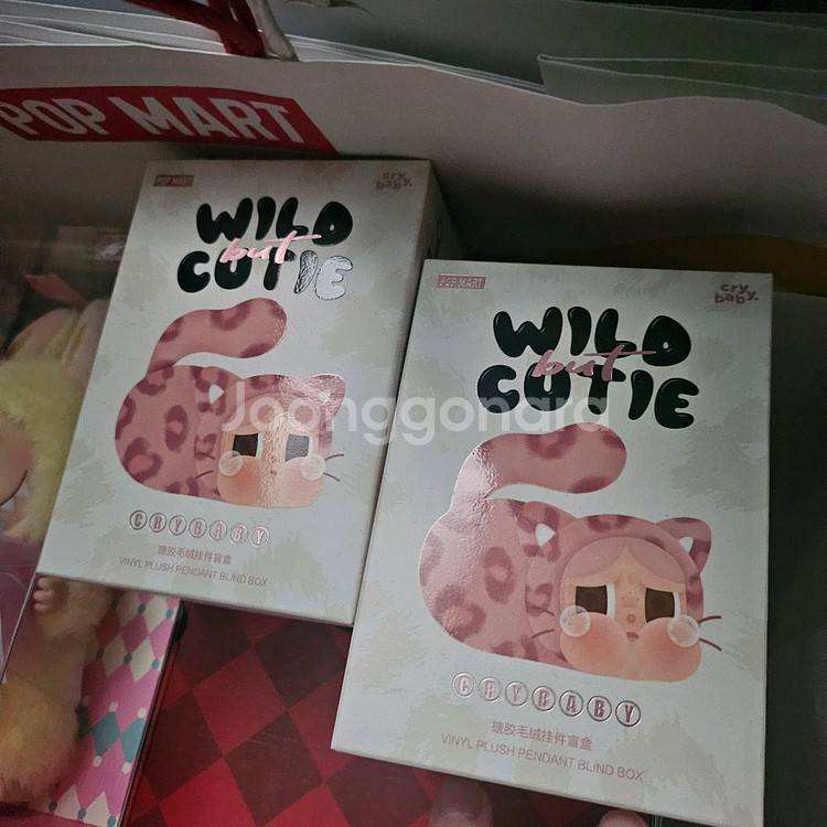 팝마트 크라이베이비 표범냥이 정품 낱개 2개--0