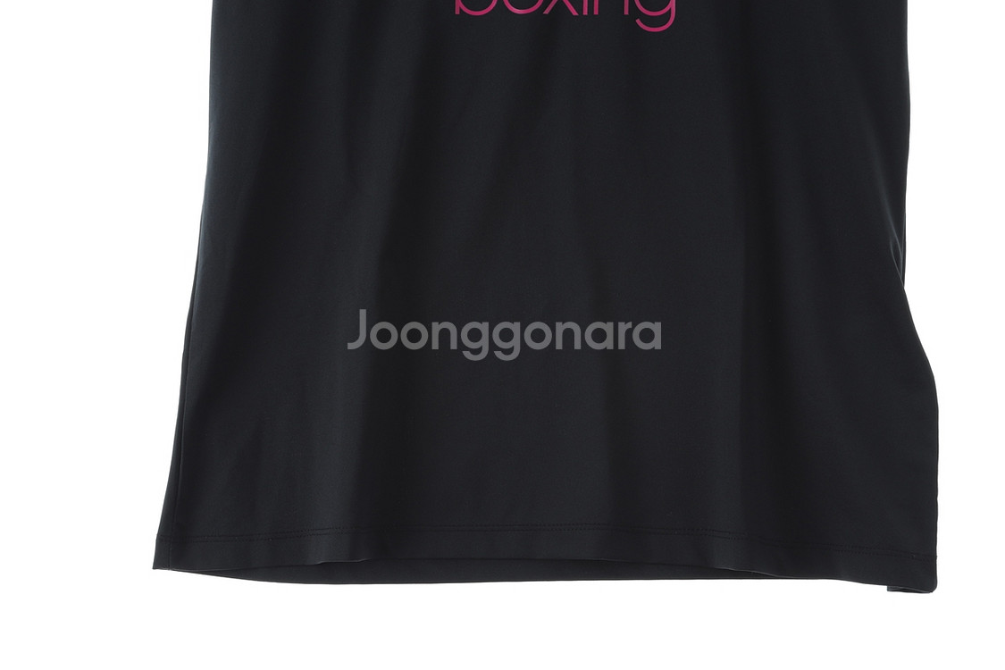 W(XL) 아디다스 반팔 티셔츠 복싱 블랙 기능성--2