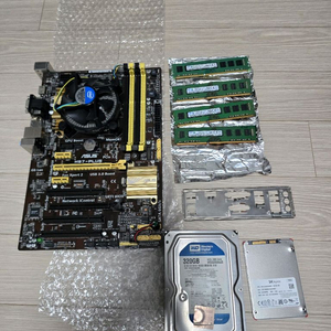 I7 4770 cpu + h87-plus 메인보드 +