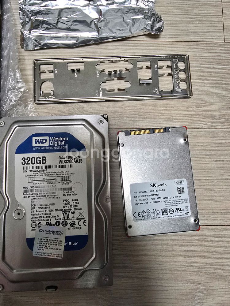 I7 4770 cpu + h87-plus 메인보드 +--3