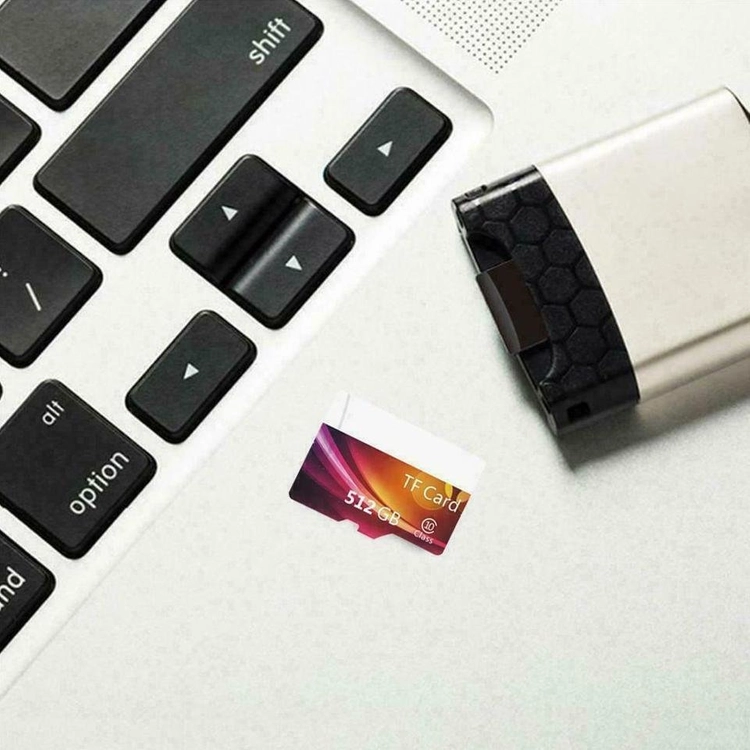 새 차량용 네비게이션 512GB Micro SD 메모리카드 TF카드 SDHC SDXC Class10 고속 저장 블랙 이미지