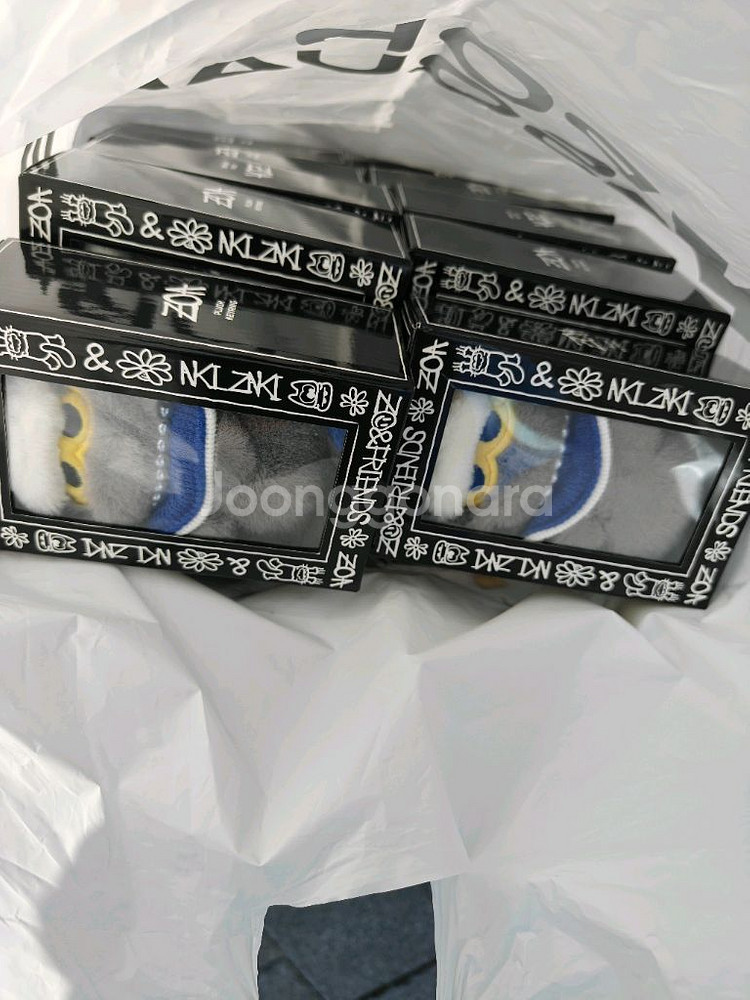 조앤프렌즈 조아 플러쉬 키링 그레이--0