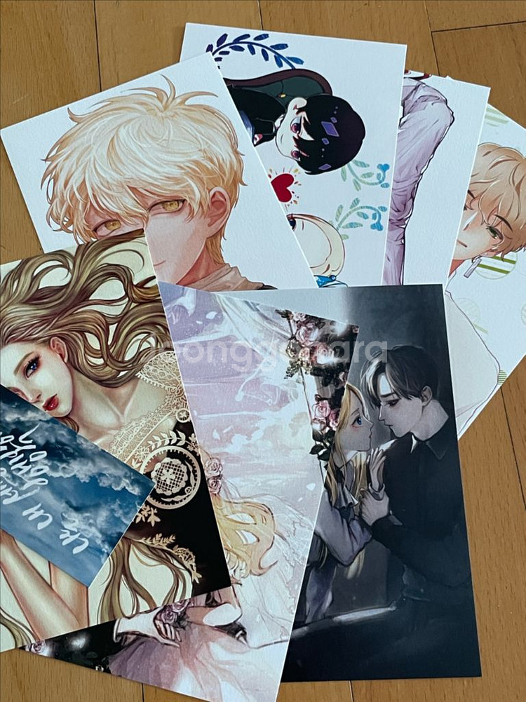 유이래 또다른이야기 개인지 소장폰 특전엽서 포함--2