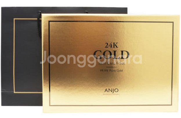 새화장품) 앙쥬 24K 골드 스킨케어 8종--2