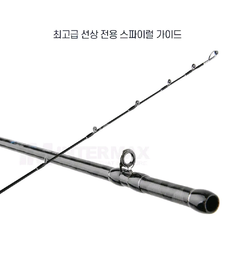 문어선상 카본낚시대 C175MH 스파이럴 가이드--5