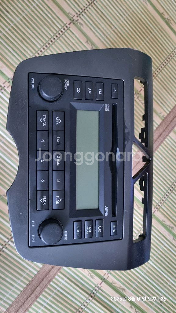 뉴모닝 09년식 순정카오디오--0