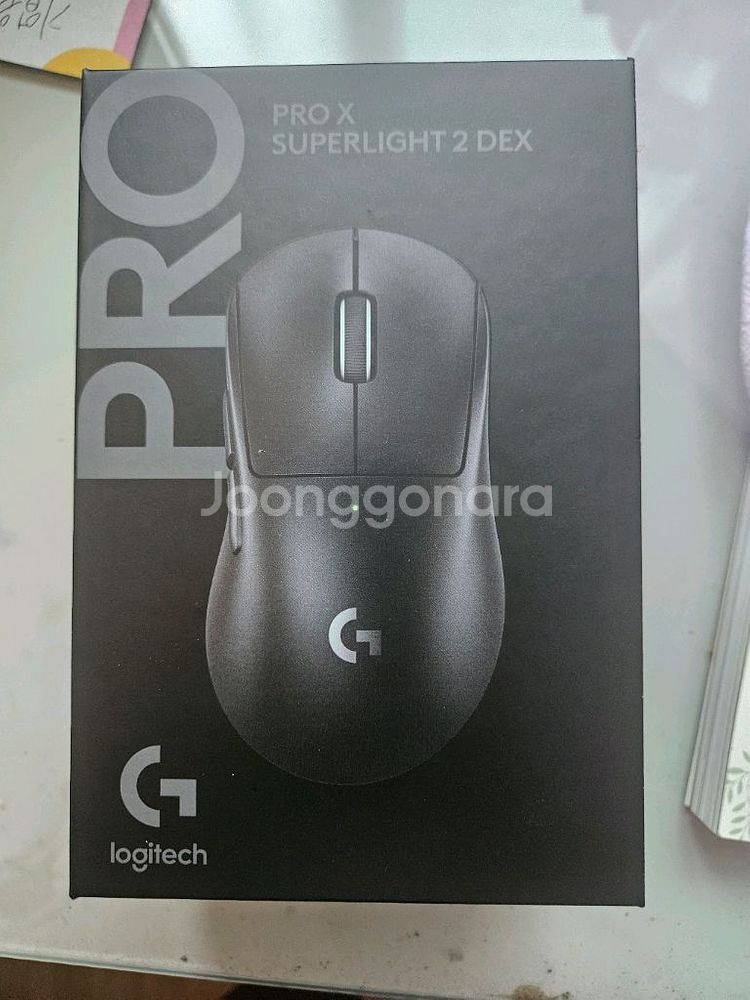 로지텍 PRO X SUPERLIGHT 2 DEX 마우스--4