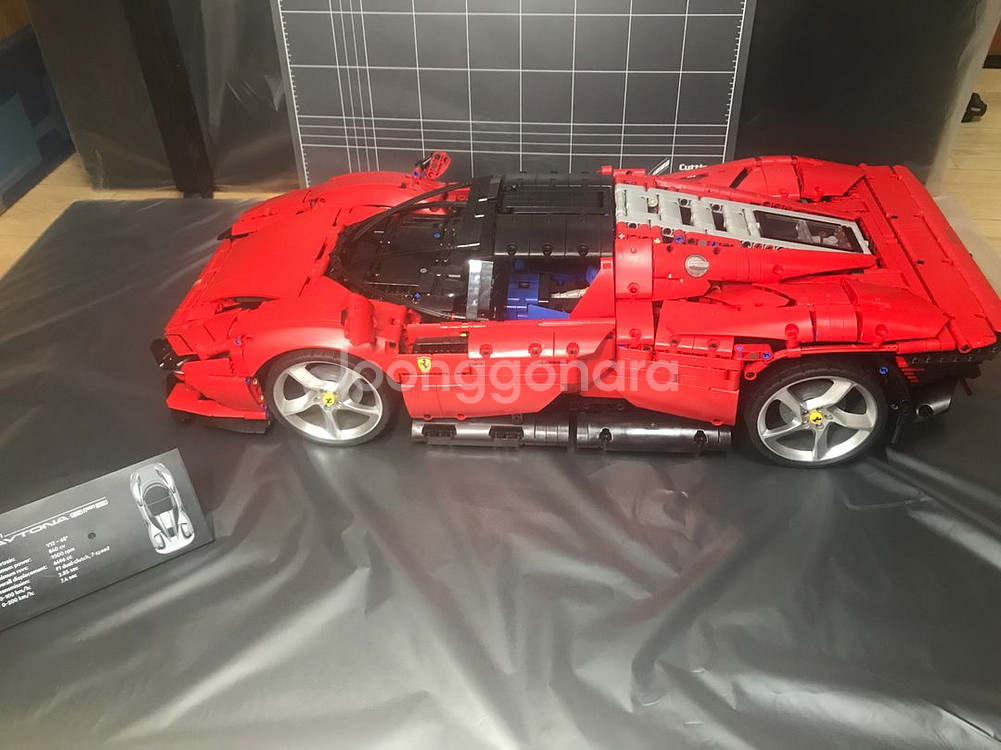 레고 LEGO 42143 페라리 데이토나 SP3 조립--0