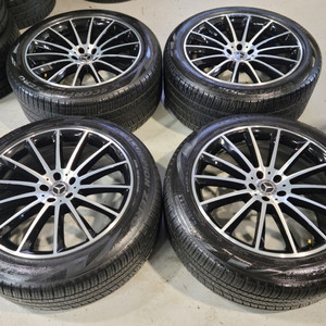 벤츠GLE AMG 마차 21인치 순정품휠타이어 한대분