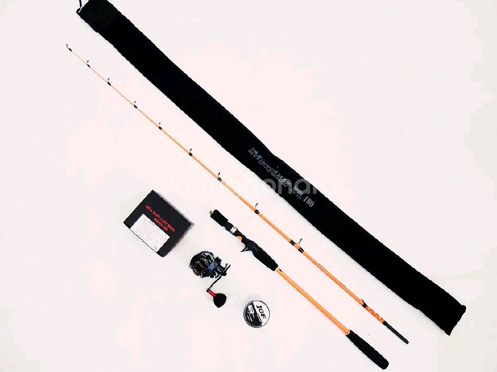 문어,광어,쭈꾸미,갑오징어낚시대+베이트릴(보증서)+합사--0