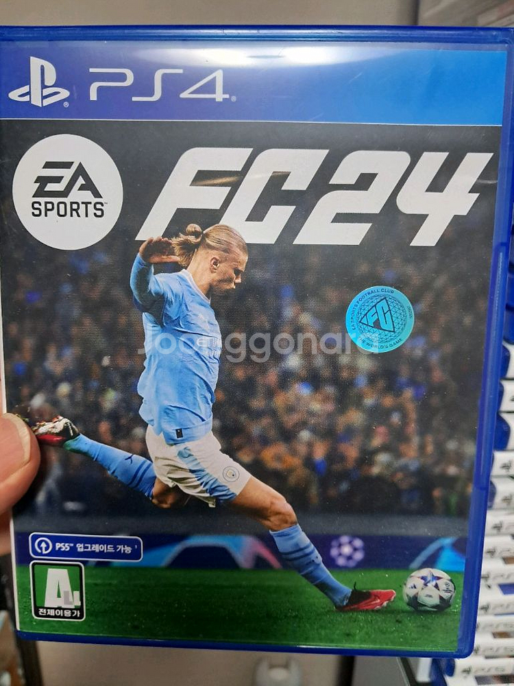 ps4 FC24 미세기스 조금 있음 실행 확인--0
