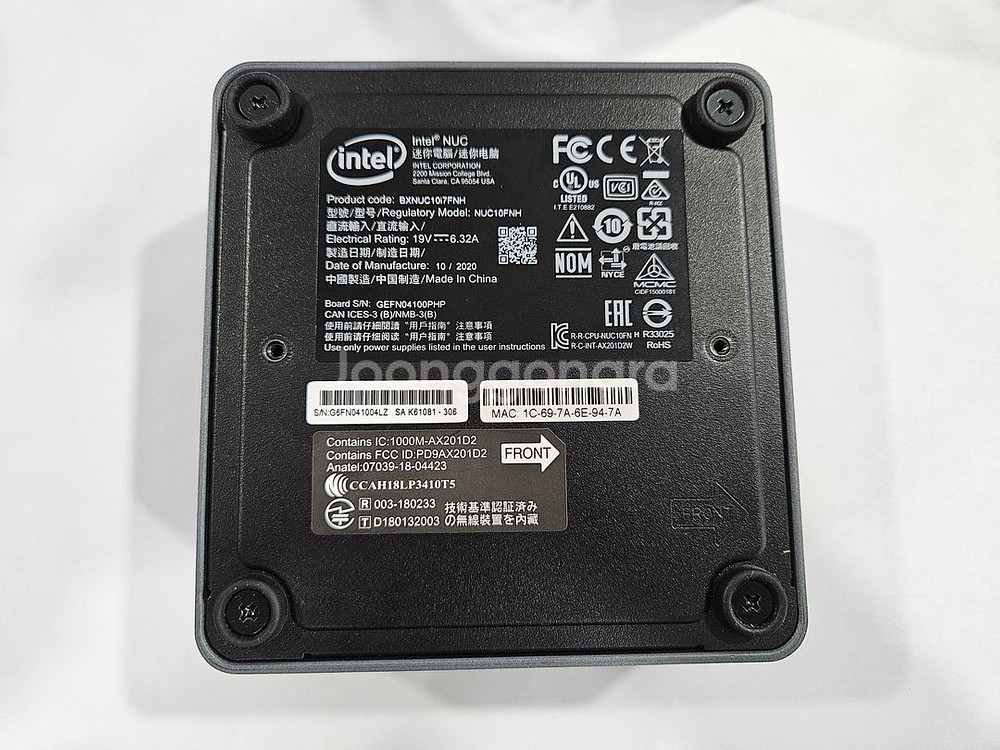고성능 미니PC! 인텔 NUC i7 모델 판매합니다--2