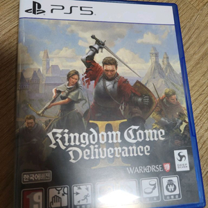 PS5 킹덤컴 딜리버런스2 팝니다