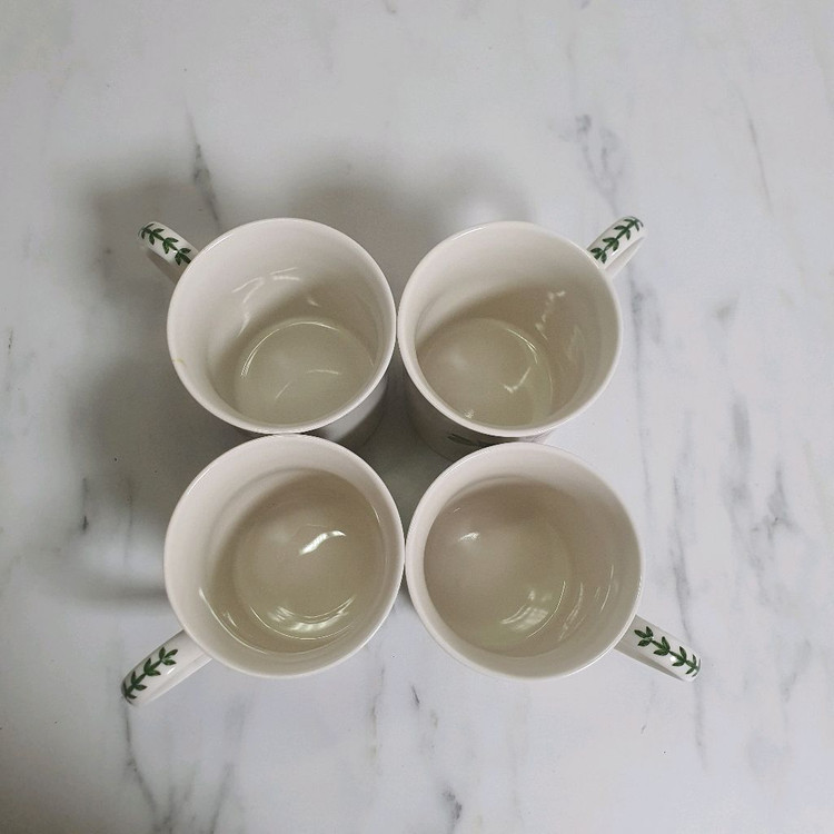 새상품.포트메리온 로즈 머그컵 4p--4