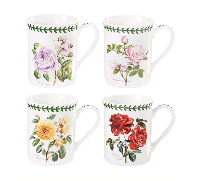 새상품.포트메리온 로즈 머그컵 4p--8