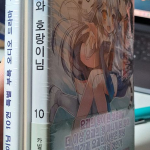 나와호랑이님 10권 한정판 미개봉