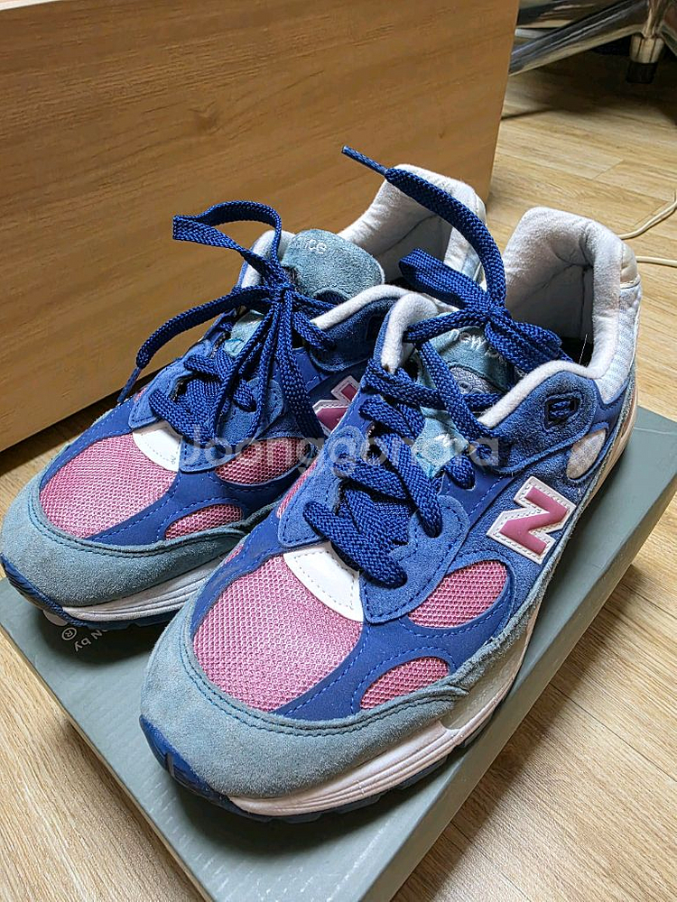 뉴발란스992 스틸 로즈 사이즈 265--0