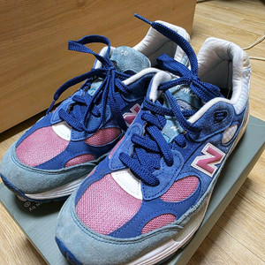 뉴발란스992 스틸 로즈 사이즈 265