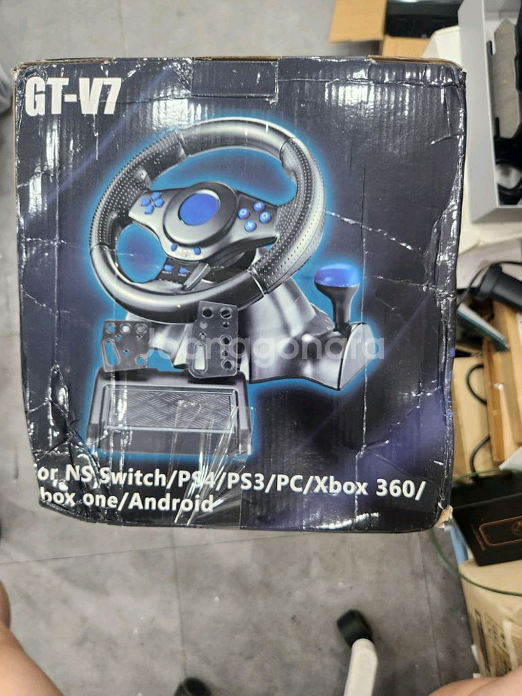 GT-V7 레이싱 휠 판매합니다NS Switch, PS--0