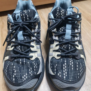 아식스 젤님버스9 건메탈 사이즈 265