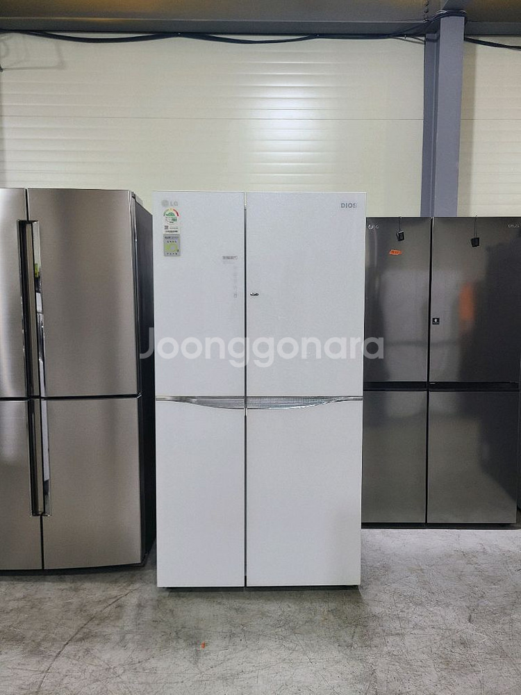 무료배송설치, 엘지 870리터 양문형냉장고, 강화유리--0