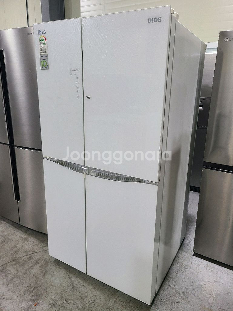 무료배송설치, 엘지 870리터 양문형냉장고, 강화유리--1