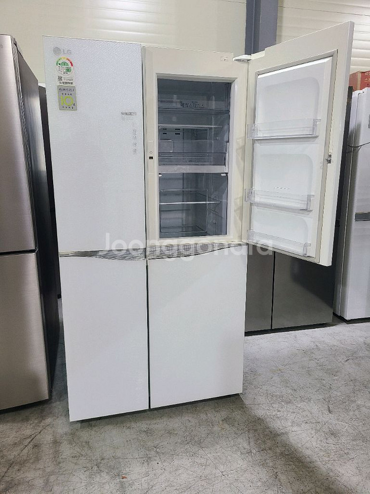 무료배송설치, 엘지 870리터 양문형냉장고, 강화유리--4