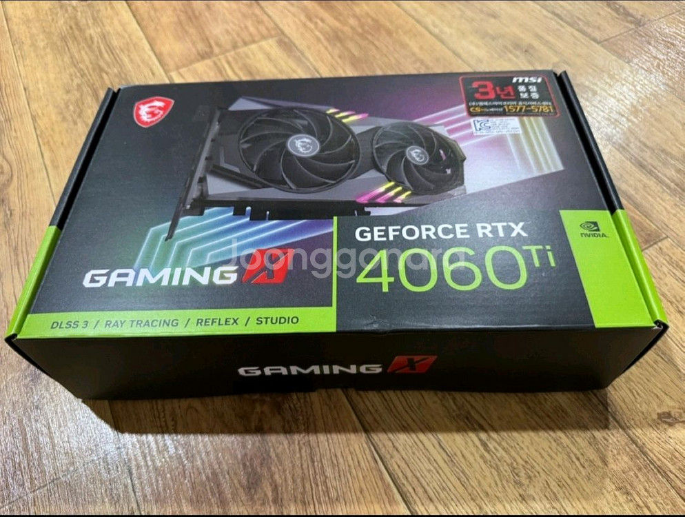 MSI 지포스 RTX 4060 Ti 게이밍 X 트윈프로--0