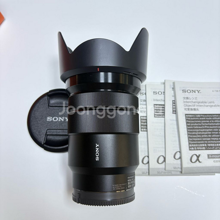 소니 E PZ 18-105 F4 민트급(E 18-105--5