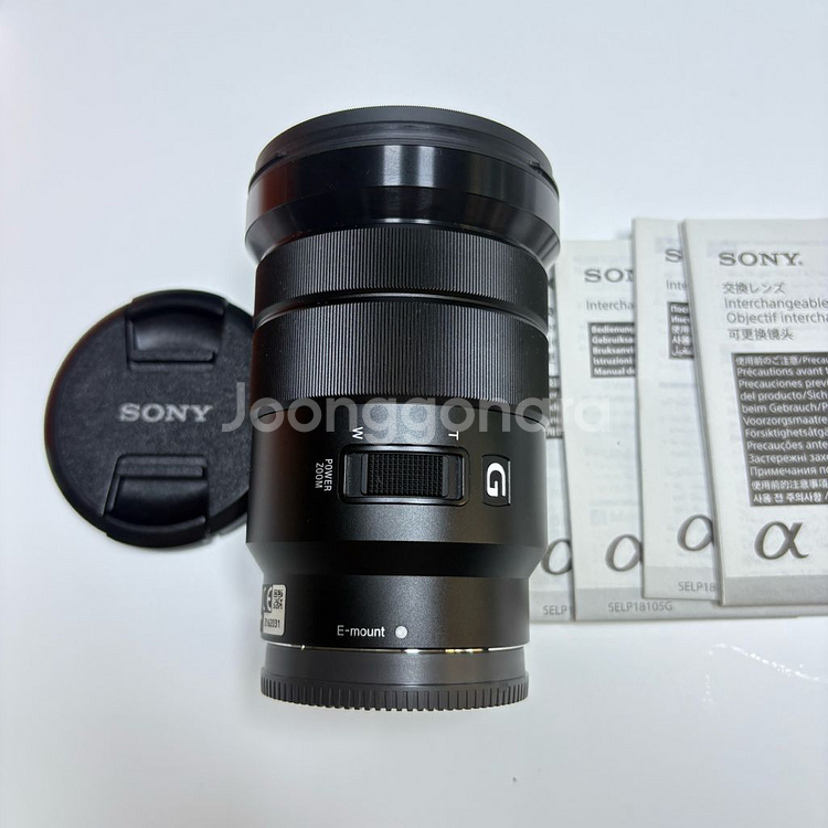 소니 E PZ 18-105 F4 민트급(E 18-105--3