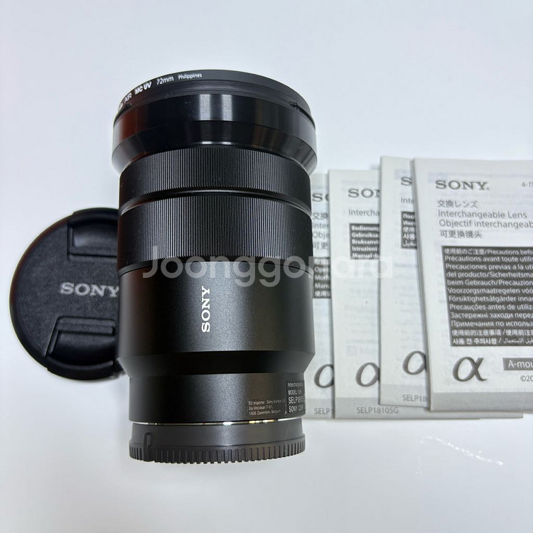 소니 E PZ 18-105 F4 민트급(E 18-105--4