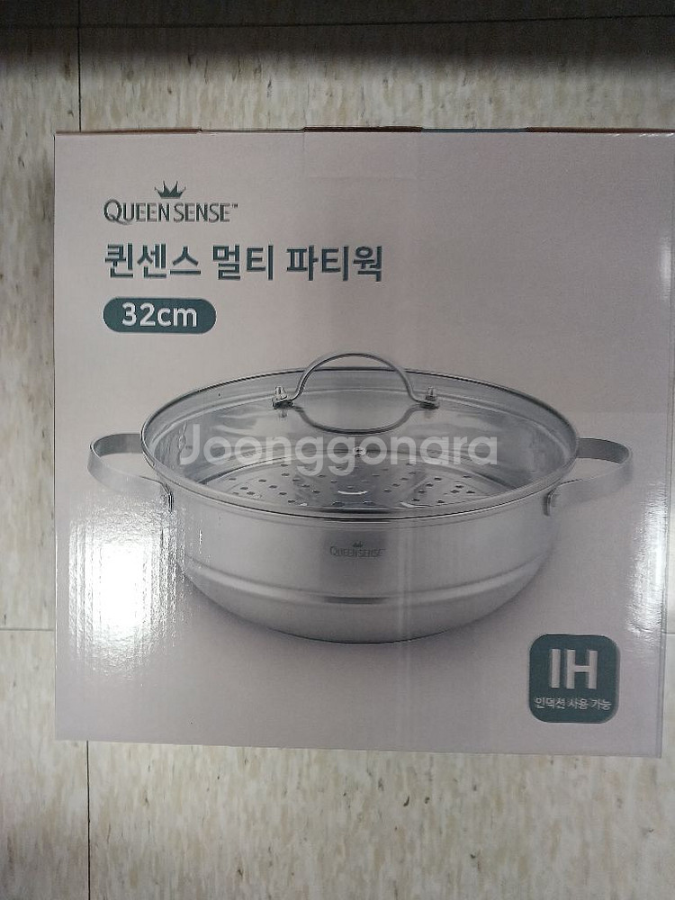 퀸센스 32cm 멀티 파티웍 새상품입니다--0