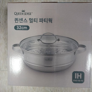 퀸센스 32cm 멀티 파티웍 새상품입니다