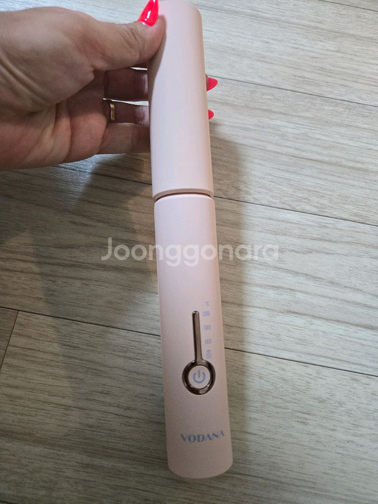보다나 무선 미니 판고데기 핑크--0