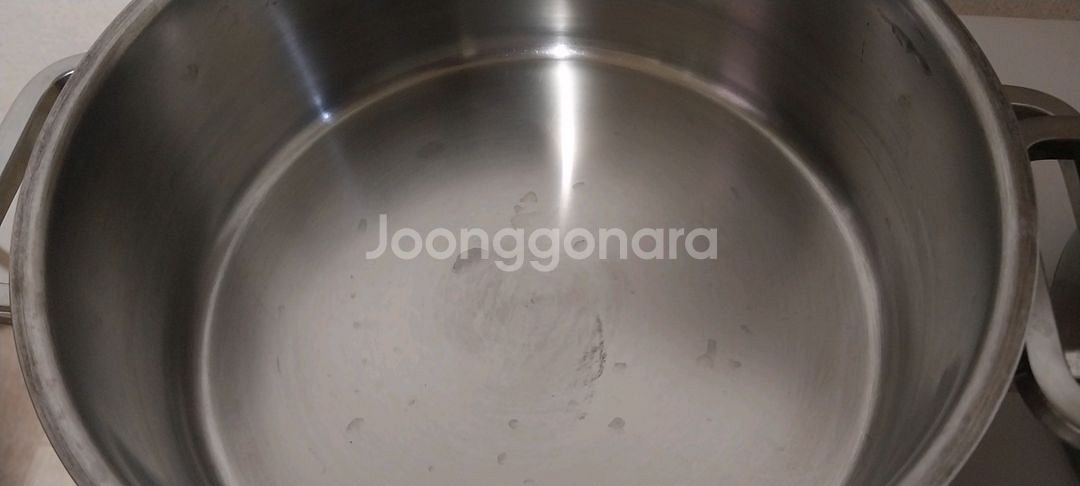 (중고)실리트 2종냄비 팝니다(20/16cm)--5