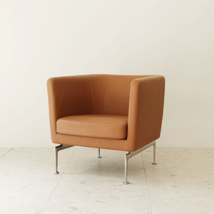 Vitra 비트라 수이타 클럽암체어 프리미엄레더 코냑