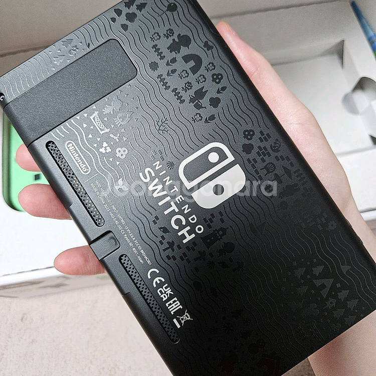 닌텐도 스위치 동숲 에디션 배터리 개선판+링피트(택포)--3