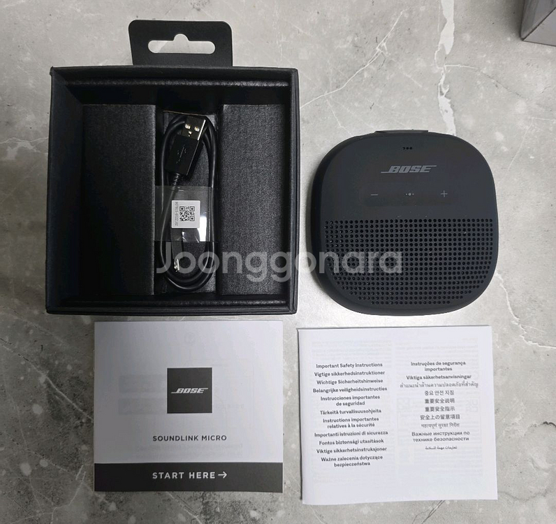BOSE 보스 사운드링크 마이크로 블루투스 스피커--7