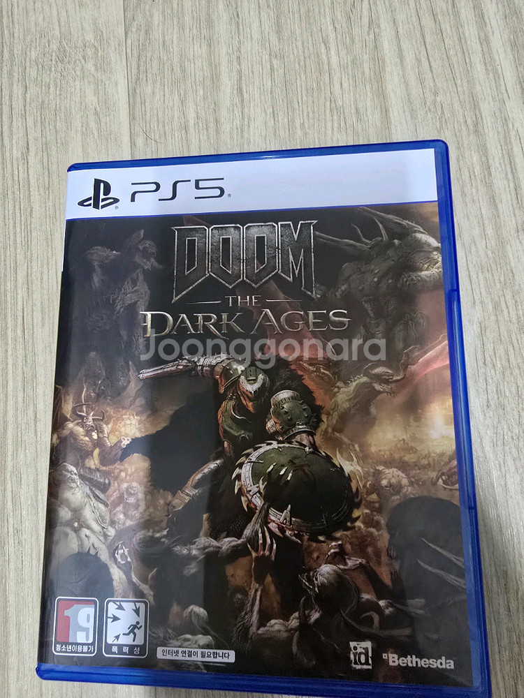 PS5 둠 더 다크에이지 팝니다--0