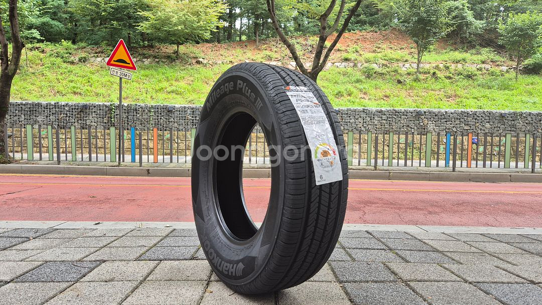 한국 타이어 205 70 15 마일리지플러스3 무료장착--0