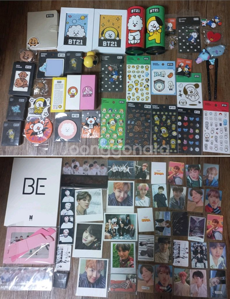 방탄소년단 BTS 굿즈 앨범 일괄 처분 DVD 시그--4