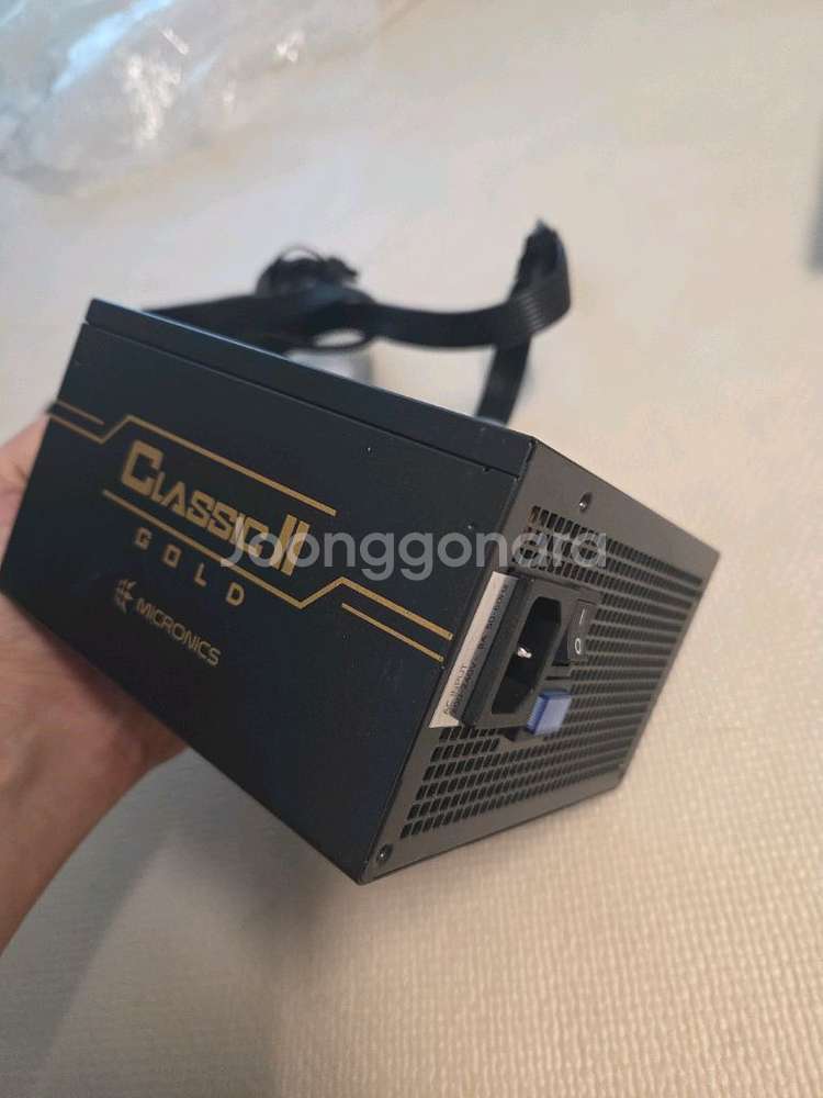 마이크로닉스 골드 850w 풀모듈러 택포 8.5--0