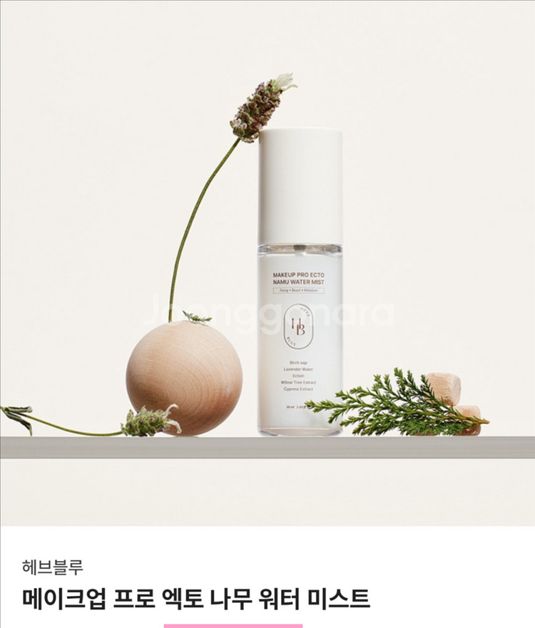 (증정) 헤브블루 메이크업 프로 엑토 나무 워터 미스트--0