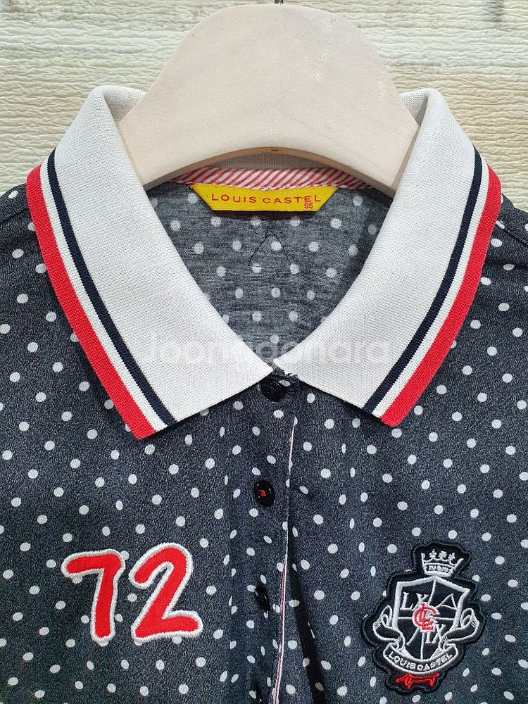 루이까스텔 정품 새것수준 쿨 카라넥 반팔티 95여성--5