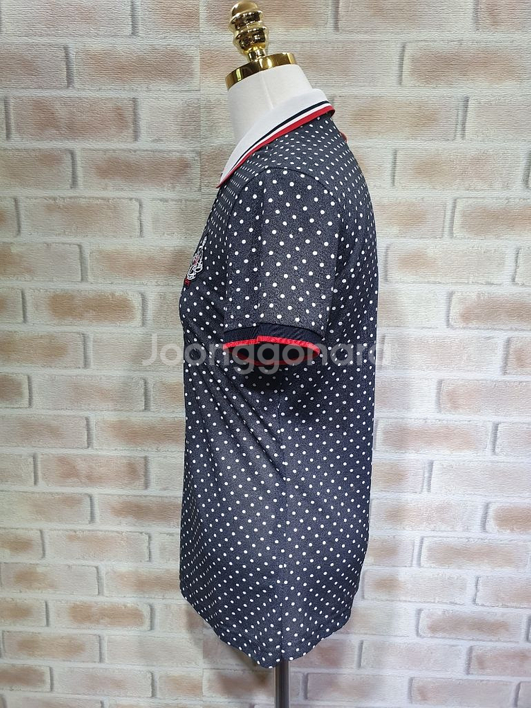 루이까스텔 정품 새것수준 쿨 카라넥 반팔티 95여성--6