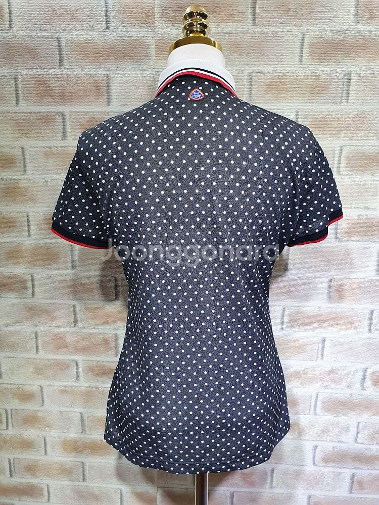 루이까스텔 정품 새것수준 쿨 카라넥 반팔티 95여성--8