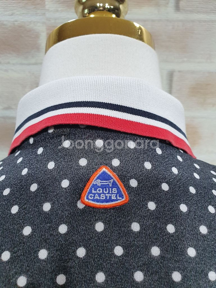 루이까스텔 정품 새것수준 쿨 카라넥 반팔티 95여성--9