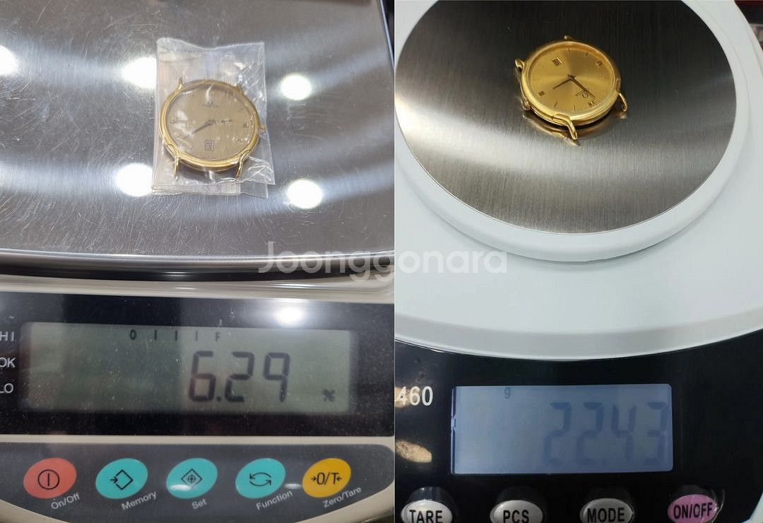 오메가 18K 금통 드빌 빈티지 시계(미사용 올제치)--7